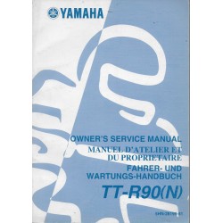 YAMAHA TT-R 90 (N) type 5 HN modèle 2001