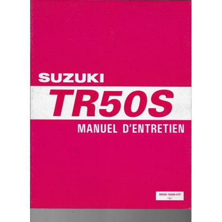 SUZUKI TR 50 SW de 1998 (manuel atelier 01 / 1998) 
