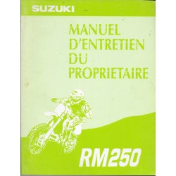 Manuel atelier SUZUKI RM 250 R (07/1993) modèle 1994