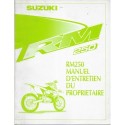 SUZUKI RM 250 X modèle 1999  (08 / 1998)