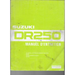 Manuel atelier SUZUKI DR 250  (03/1989) 
