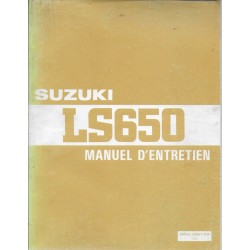 Manuel atelier SUZUKI LS 650 de 1986 à 1993 (12 / 1992)  