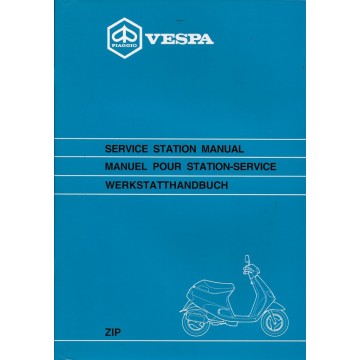 PIAGGIO ZIP 50 cc  (manuel atelier additif  05 / 1992)
