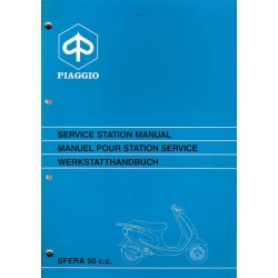 PIAGGIO SFERA - 50 cc  (manuel atelier 05 / 1995)
