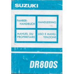 SUZUKI DR 800 (P) de 1993  (07 / 1992)
