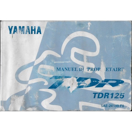 YAMAHA TDR 125 (type 5AE modèle 1997)