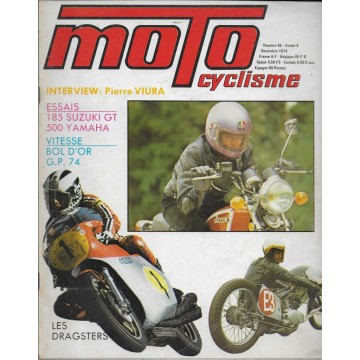 MOTOCYCLISME  n° 65 (novembre 1974)
