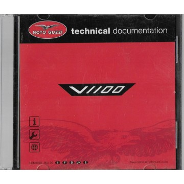 MOTO GUZZI V 1100  (CD-Rom manuel atelier 10 / 2005) 