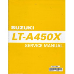 Manuel atelier SUZUKI LT-A 450 X K7 (10 / 2006)