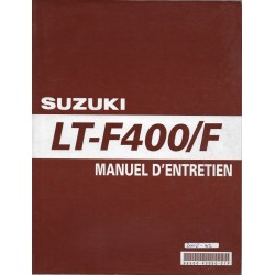 Manuel atelier SUZUKI LT-AF 400 / F K2 (10 / 2001)