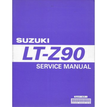 SUZUKI LT- 90 K7 (manuel atelier 09 / 2006) en anglais