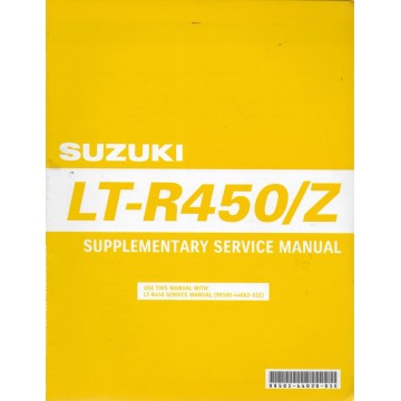 Manuel atelier additif SUZUKI LT-R 450 / Z K9 (10 / 2008)