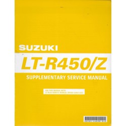 Manuel atelier additif SUZUKI LT-R 450 / Z K9 (10 / 2008)