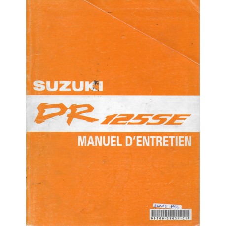 Manuel atelier SUZUKI DR 125 SE (de 1994 à 2000 inclus)