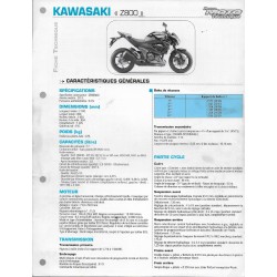 KAWASAKI Z 800 (2013)  (Fiche RMT)