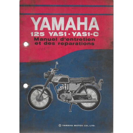 YAMAHA YAS1 / YAS1-C (manuel atelier 06 / 1968) 