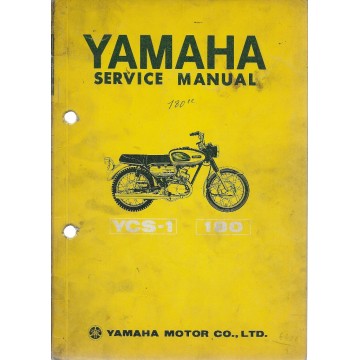 YAMAHA YCS-1 (180c  (manuel atelier en anglais) 