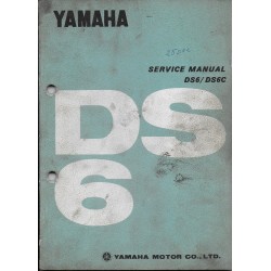YAMAHA DS6 / DS6C (manuel atelier en anglais 03 / 1969) 