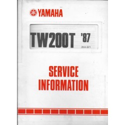 YAMAHA TW 200 T de 1987 (type 2KA)