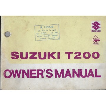 SUZUKI T200 de 1969