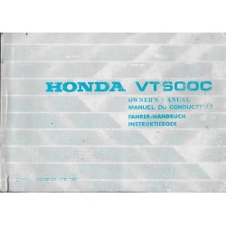 HONDA VT 600 de 1989