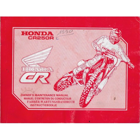 HONDA CR 250 R Type KZ3 de 1990