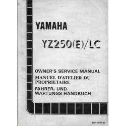 YAMAHA YZ 250 (E)  / LC 1993 type 4EW