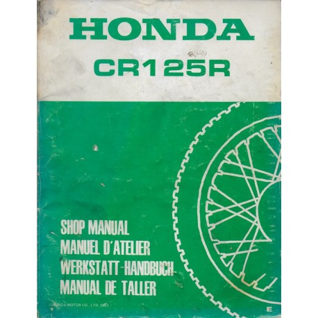 HONDA CR 125 R de 1984  (Manuel de base 10 / 83)  Type KA3