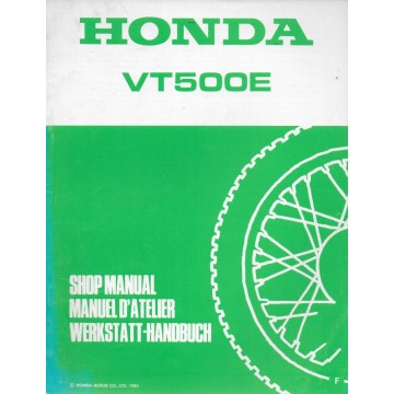 HONDA VT 500 EF (Additif février 1985)