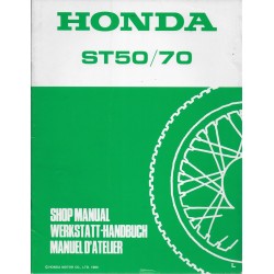 HONDA ST 50 L / ST 70 L de 1990 (Additif  04 / 1990)