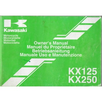 KAWASAKI KX 125-M1 / KX 250-M1 de 2003