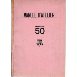 HONDA SS 50 / SS 50 M de 197 (Manuel atelier 09 / 1967)