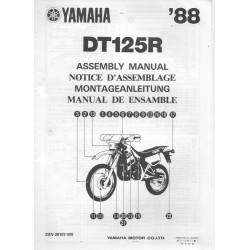 YAMAHA DT 125 R 1988 (assemblage 01 / 1988) type 3BN