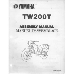YAMAHA TW 200 T 1987 (assemblage 01 / 1987) type 2KA
