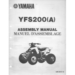 YAMAHA YFS 200 (A) 1990 (assemblage 08 / 1989) type 3JM
