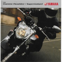 Prospectus Gamme roadster / supermotard YAMAHA de 2005
