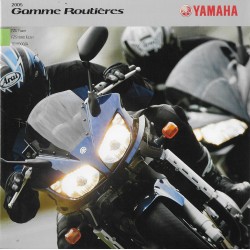 Catalogue gamme routières YAMAHA de 2005