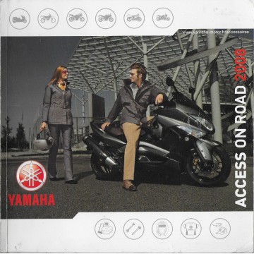 Catalogue gamme YAMAHA accessoires routières de 2008