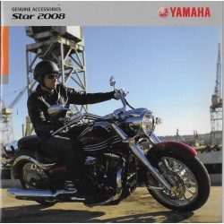 Catalogue gamme YAMAHA accessoires customs de 2008