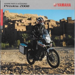 Catalogue gamme YAMAHA vêtements et accessoires de 2008