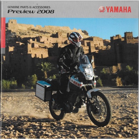 Catalogue gamme YAMAHA vêtements et accessoires de 2008