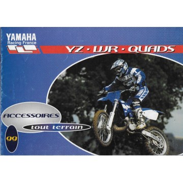Catalogue gamme YAMAHA accessoires tout-terrain de 1999