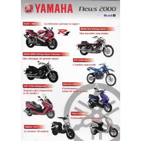 Catalogue prospectus News 2000 de YAMAHA