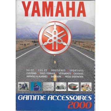 Catalogue gamme YAMAHA accessoires motos de 200