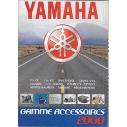 Catalogue gamme YAMAHA accessoires motos de 200