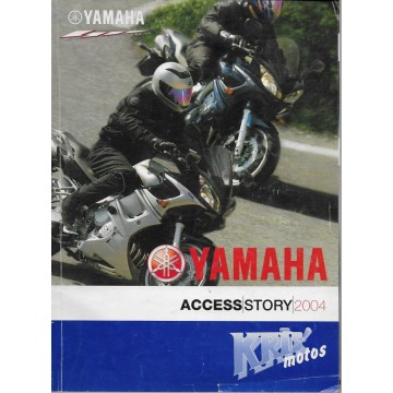 Catalogue gamme YAMAHA accessoires motos de 2004