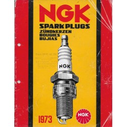 Catalogue bougies NGK de 1973