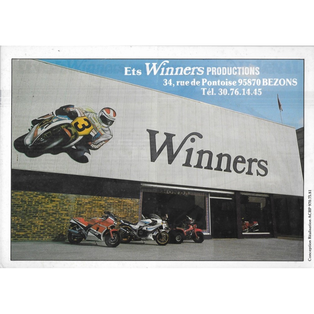 Prospectus échappements WINNERS 