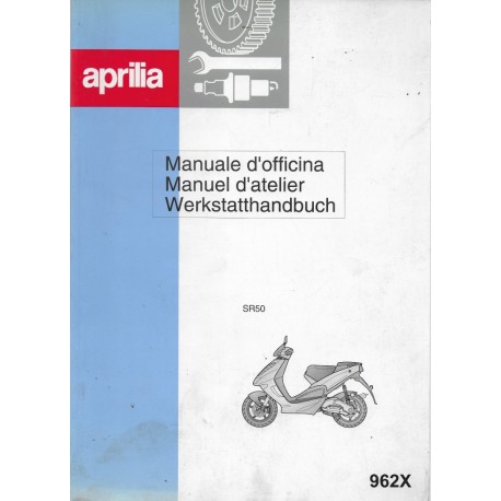 APRILIA SR 50 (manuel atelier 06 / 1999)