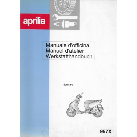 APRILIA Sonic 50 (manuel atelier 1999)